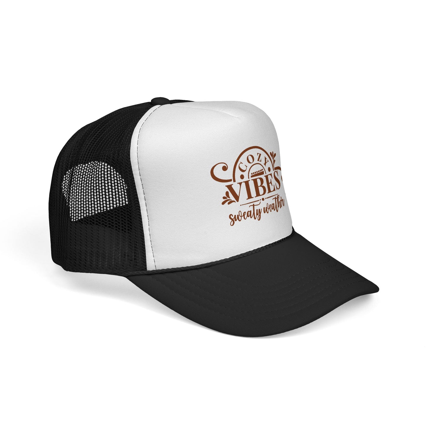 Cozy Vibes, Sweaty Weather Trucker Hat