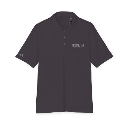 Dark adidas Polo Shirt - Pinellas Pumpkins Logo Design