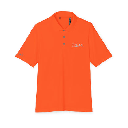 Dark adidas Polo Shirt - Pinellas Pumpkins Logo Design