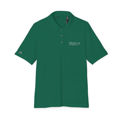 Dark adidas Polo Shirt - Pinellas Pumpkins Logo Design