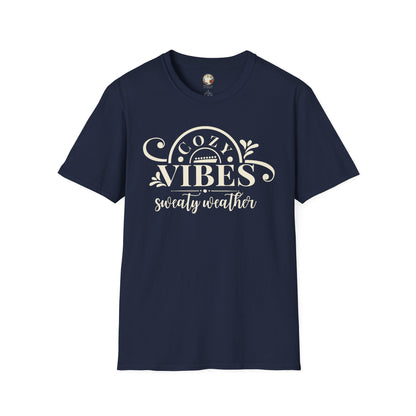 Cozy Vibes, Sweaty Weather Women’s Softstyle Tee