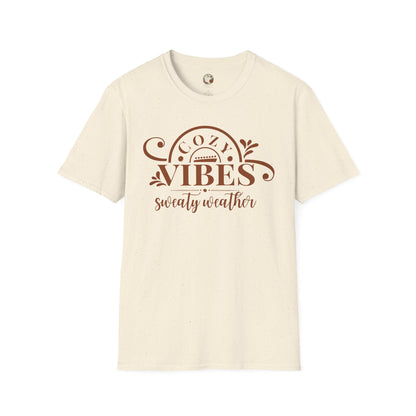 Cozy Vibes, Sweaty Weather Women’s Softstyle Tee