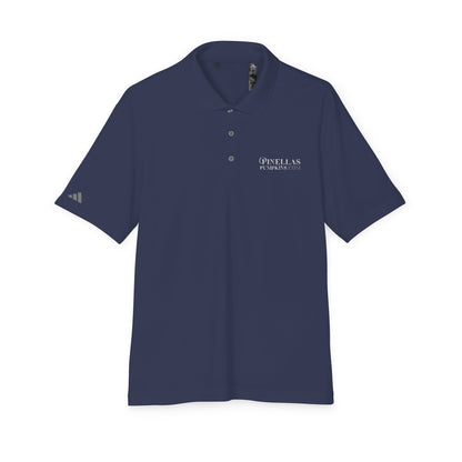 Dark adidas Polo Shirt - Pinellas Pumpkins Logo Design