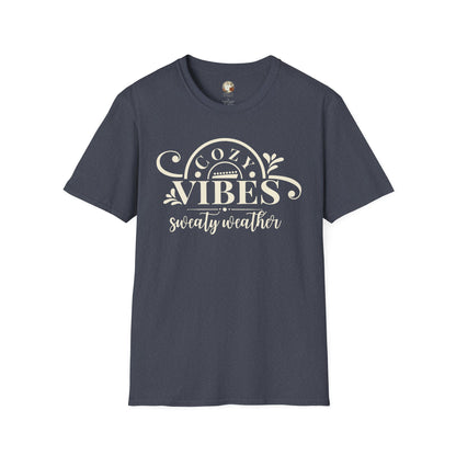 Cozy Vibes, Sweaty Weather Women’s Softstyle Tee