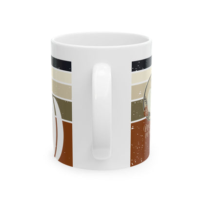 Mug - Palm Tree Pumpkin Fall Vibes Florida-Style Ceramic Mug (11oz, 15oz)