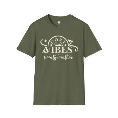 Cozy Vibes, Sweaty Weather Women’s Softstyle Tee