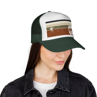 Palm Tree Pumpkin Florida Fall Trucker Hat