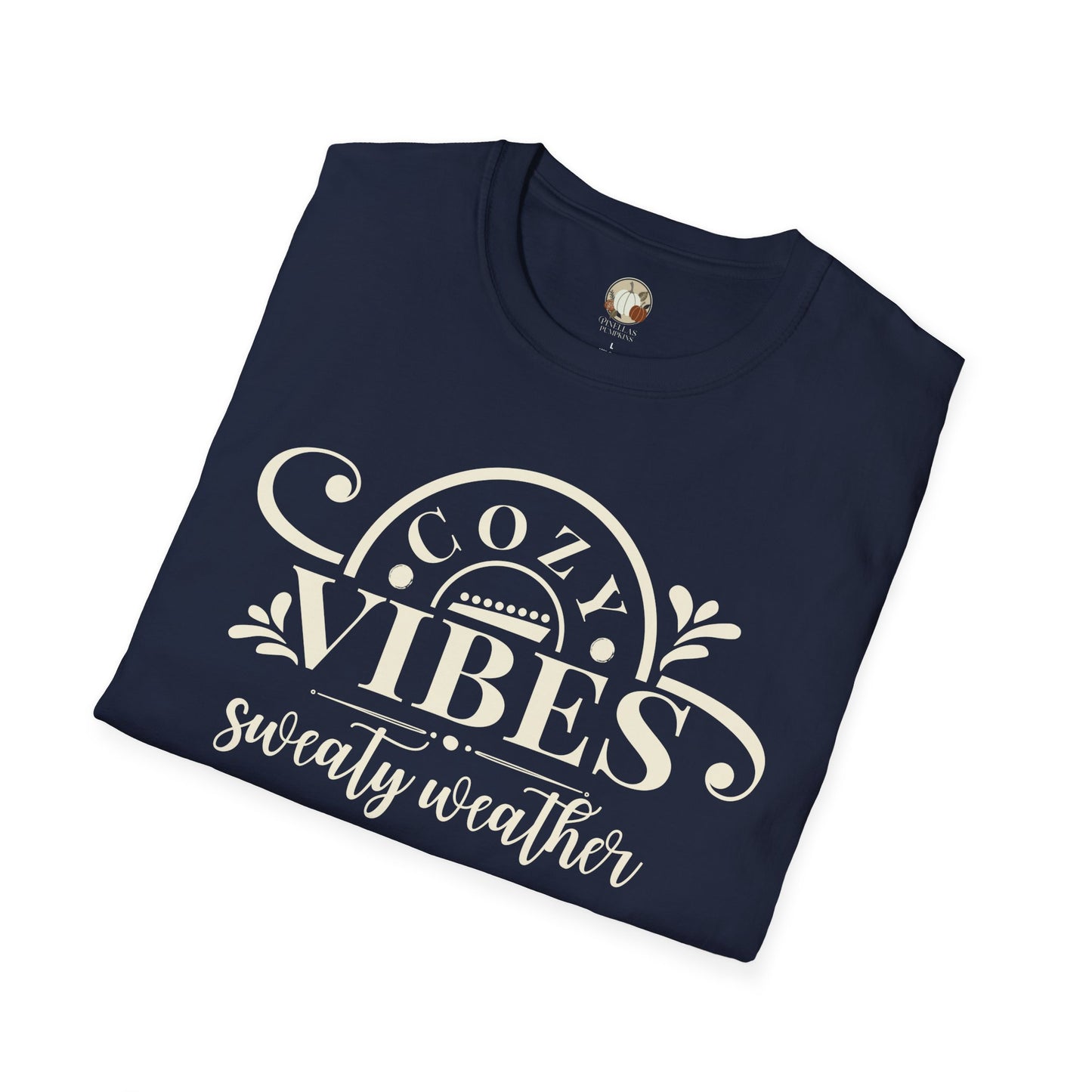 Cozy Vibes, Sweaty Weather Women’s Softstyle Tee